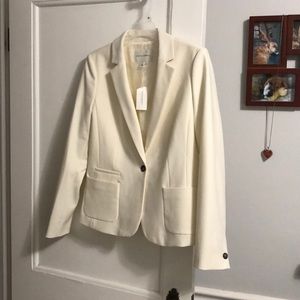 Creme colored blazer